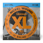 EXL140 XL NICKEL WOUND Струны для электрогитары Light Top/Heavy Bottom10-52 D`Addario