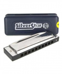 Губная гармошка Hohner M50401 Silver Star C-major