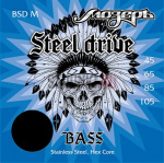 BSD-M Steel Drive Комплект струн для бас-гитары Мозеръ