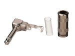 CC150 Разъем на кабель 1/4” Male (6,35мм) угловой, моно, Soundking