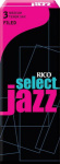 Трость для саксофона тенор RICO RSF05TSX3M Select Jazz Filed