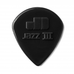 Медиатор Dunlop 47R3S Jazza III, острый кончик, нейлон, черные