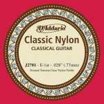 J2701 Classical Отдельная 1-ая струна для классической гитары D'Addario
