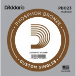 PB023 Phosphor Bronze Отдельная струна для акустики D'Addario