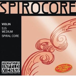 S9 Spirocore Отдельная струна Е/Ми для скрипки, размером 4/4, среднее натяжение, Thomastik