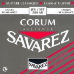 500AR Alliance Corum Комплект струн для классической гитары, норм. натяжение, посеребренные, Savarez