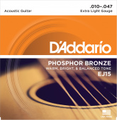 Струны D'Addario EJ15