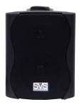 SVS Audiotechnik WS-20 Black Громкоговоритель настенный