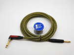 G30-JRS-J-0300-0 Кабель инструментальный Silent, угловой, в оплетке, 3м, ZZcable