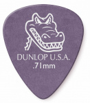 Медиатор Dunlop 417P.71 Gator Grip толщина 0,71мм