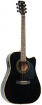 Акустическая гитара Cort AD880CE-BK-BAG Standard Series