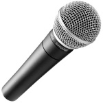 Динамический кардиоидный вокальный микрофон SHURE SM58-LCE