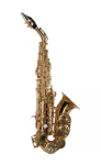 Pierre Cesar.JBSSC-310GL сопрано саксофон Bb, изогнутый, золото, лак