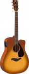 Электроакустическая гитара Yamaha FGX800C SAND BURST