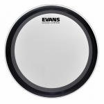 Пластик для бас-барабана 18", Evans BD18EMADCW EMAD Coated White