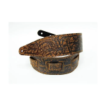 FL8014LT Leather Tigina Ремень для гитары, кожаный, Гранд-Каньон, Fidel