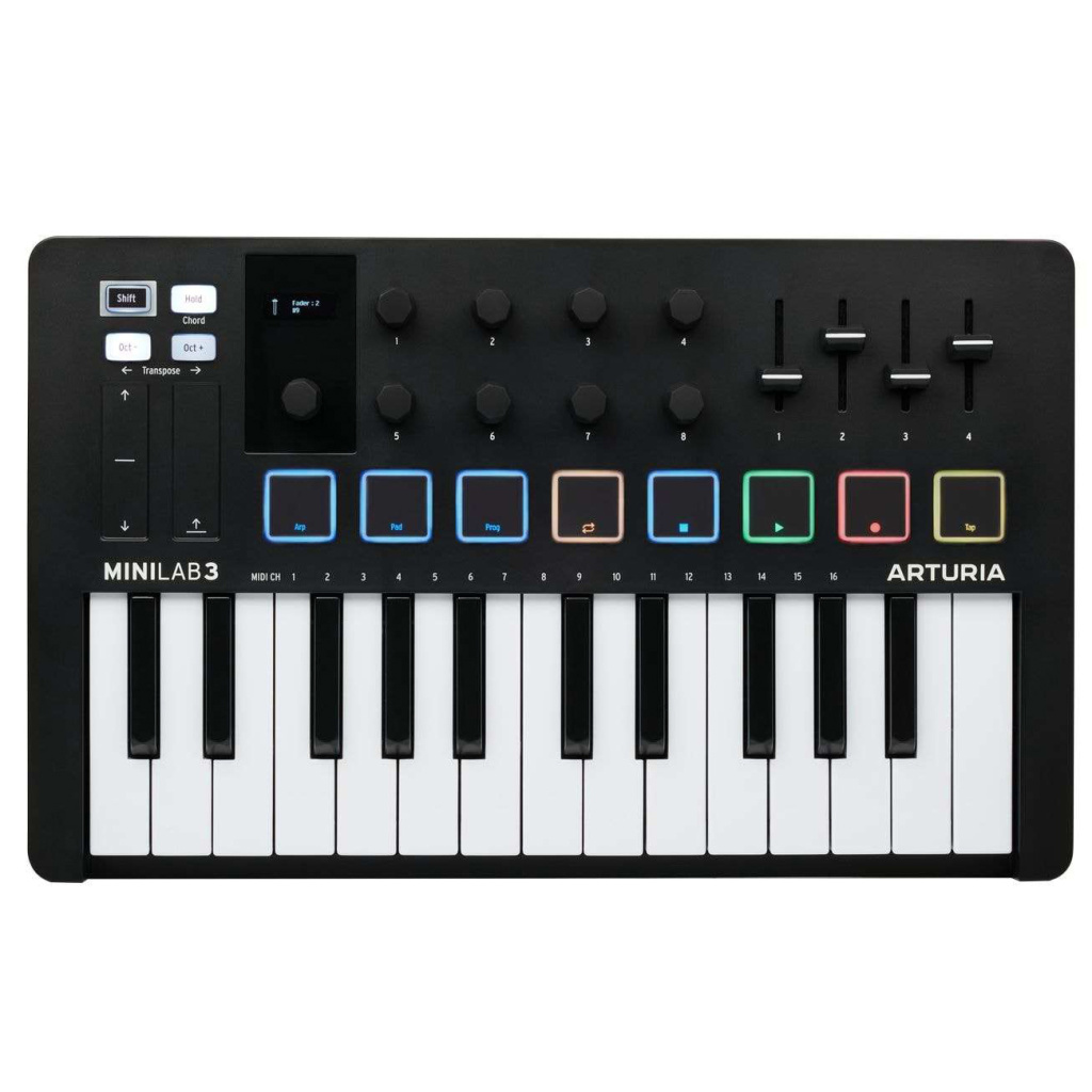 MIDI клавиатура Arturia MiniLAB 3 Black Edition.jpg