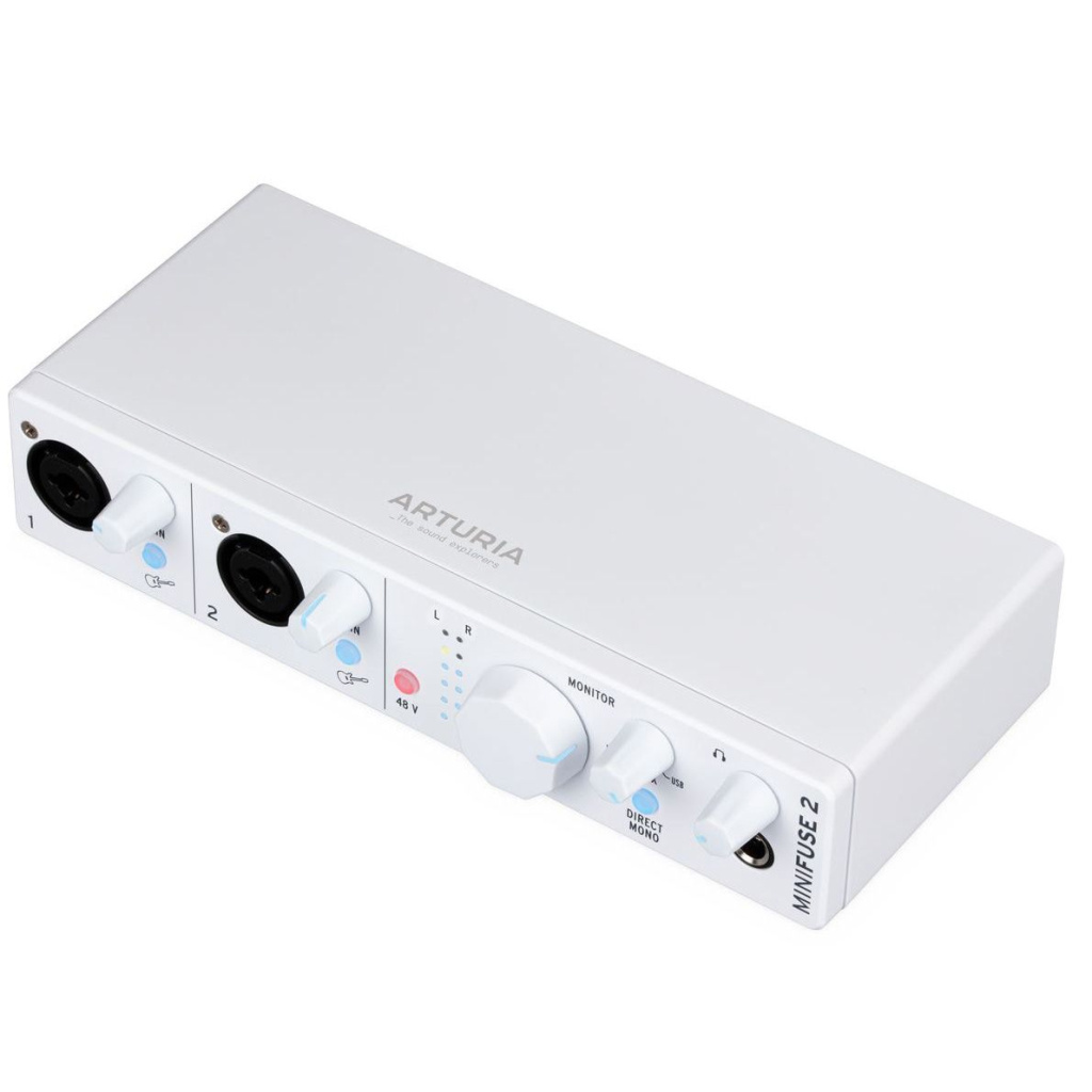 Аудиоинтерфейс Arturia MiniFuse 2 White.jpg
