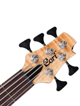 Бас-гитара 5-струнная Cort A5-Plus-FMMH-OPN Artisan Series