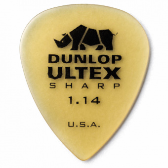 Медиатор Dunlop 433P1.14 Ultex Sharp толщина 1.14мм