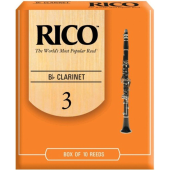Трость для кларнета RICO RCA1030 Bb, размер 3