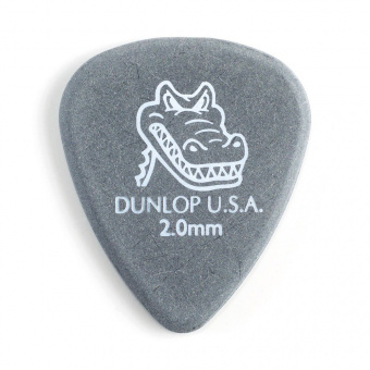 Медиатор Dunlop 417P2.0 Gator Grip 2,00мм