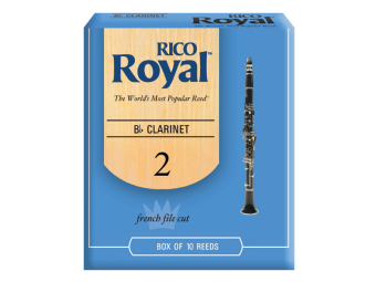 Трость для кларнета RICO ROYAL RCB1020 Bb, размер 2
